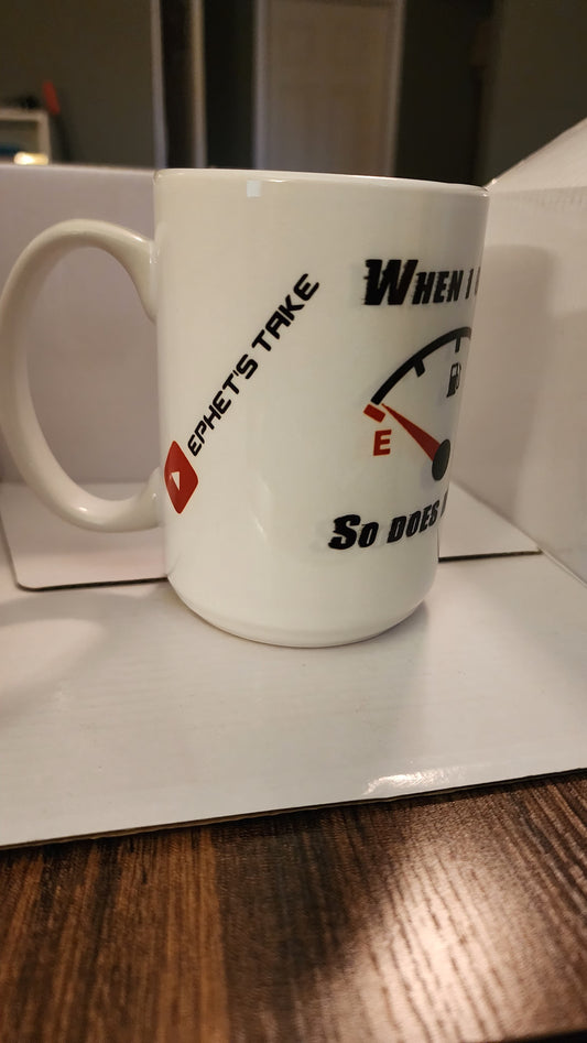 "When I go fast" Coffee Mug